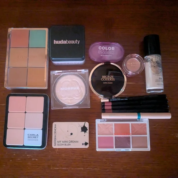 15 Makeup Items Bundle Eye Lip Palette Blush Highlighter Wander Beauty Morphe - Picture 16 of 16